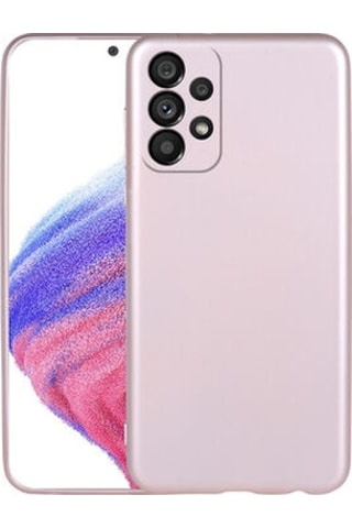 Samsung Uyumlu Galaxy A33 5g Kılıf Esnek Yapılı İnce Slim Silikon Kapak Ryc/premier Rose