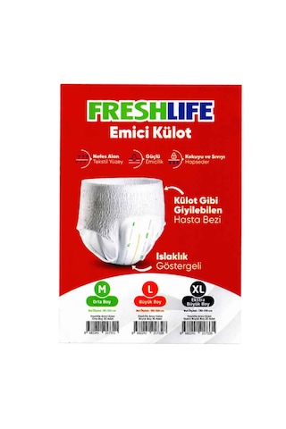 Freshlife Emici Külot Hasta Bezi L 3 x 30'lu