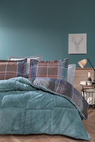 Yataş Bedding Mosi Çift Kişilik Triola Uyku Seti - Indigo