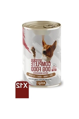Yüksek Proteinli Dana Etli Yetişkin Köpek Konservesi - 415 Gr X 12 Adet