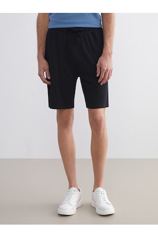 Lc Waikiki Lc Waıkıkı Siyah Slim Fit Erkek Pijama Alt Şort
