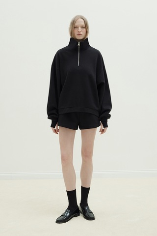 Suud Collection Siyah Low Oversize Sweatshirt