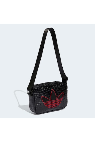 Adidas Croco Kadın Siyah Mini Omuz Çantası Ke0685