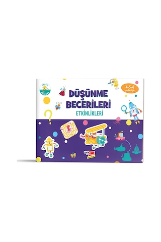 Dikkat Atölyesi Yayınları Okul Öncesi 4-6 Yaş Evde 3'lü Etkinlik Seti