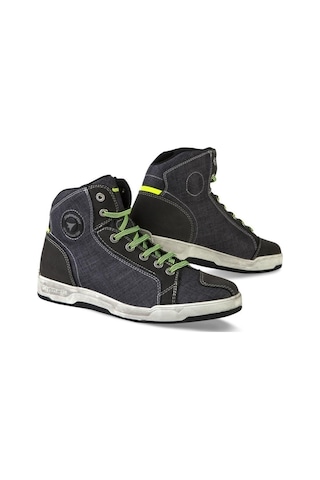 Stylmartin Kansas Wp Sneakers Motosiklet Botu Kısa Mavi