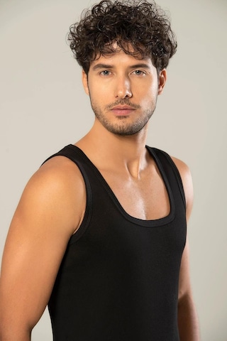 Erdem Erkek Kaşkorse Kare Yaka Askılı Atlet 1128 - 3 Adet 001