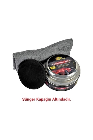Wax Premium Oto Cila 230 Gr Mikrofiber Bezli