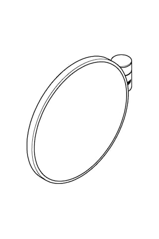 Grohe Selection Makyaj Aynası - 41077GL0 Sarı