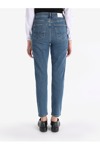 Colin's Colins 703 Carla Dar Kesim Orta Bel Düz Paça Mavi Jean Kadın Pantolon Cl1065294 Denim