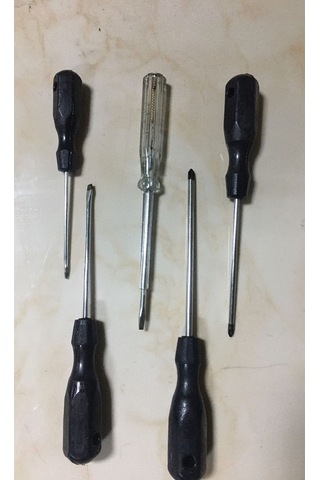 Toolmaster - 5'li Tornavida Seti Kontrol Kalemli Tornavida Seti