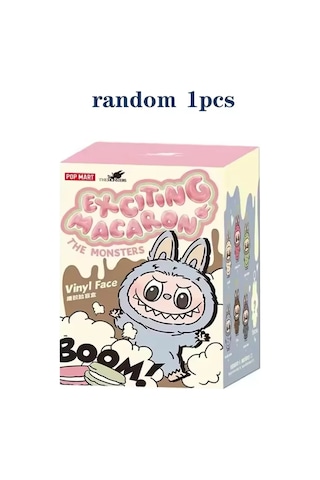 Yüksek Kaliteli Labubu Kör Kutu Anime Figürü Kolye Akın Modeli Oyuncak Canavar Labubu1 Random 1pcs With Box Labubu1 Random 1pcs