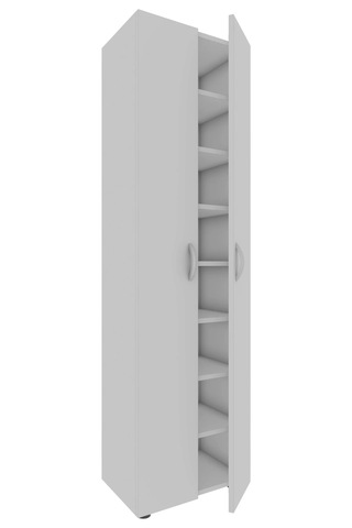 Albi Ayakkabılık - Çok Amaçlı Dolap - Kiler Dolabı - Banyo Dolabı - 60 Cm Beyaz