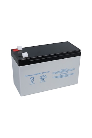 Yokohama Yh-127.0 12 Volt 7 Amper Akü 150x65x90 Mm