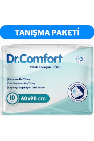 Dr Comfort 60 x 90 Yatak Koruyucu Örtü 10'lu