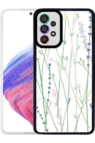 Galaxy A33 5g Kılıf Zore M-fit Desenli Kapak Flower No4