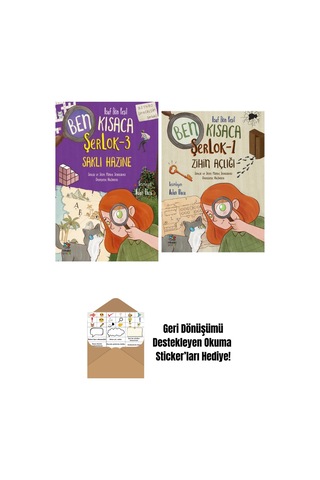 Ben Kısaca Şerlok 3 Saklı Hazine + Ben Kısaca Şerlok 1 Zihin Açlığı