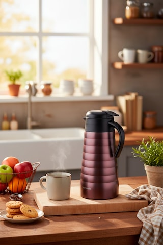 Bernardo Nora 2 Litre Çelik Termos Rose Rose Gold