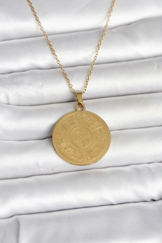 316l Çelik Gold Renk Ayetel Kürsi Yazılı Ke Çok Renkli