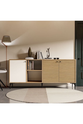 1686 Vısıon Konsol Sepet-Yunus-Beyaz