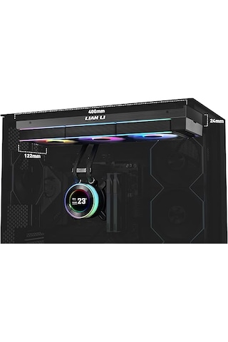 Lian Li Hydroshift Iı 360 Cl Rgb Sıvı Cpu Soğutucu - 360mm Siyah