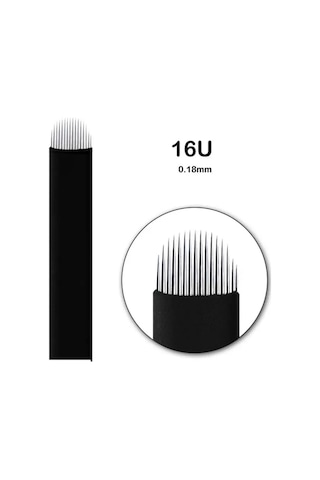 Ellea 16 U Microblading İğne 0.18 Mm 10 Adet Diğer Ellea 16 U Microblading İğne 0.18 Mm 10 Adet Diğer