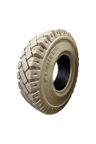 200/50-10 Premium Forklift Beyaz Dolgu Lastik Sekmansiz Rubberkıng 2005010