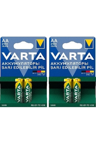 Varta 56706 2100 mAh AA Ni-MH Şarj Edilebilir Kalem Pil 2 x 2'li