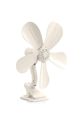 Sinbo Sf-7707 Klipsli Mini Vantilatör, Sessiz Fan, Güçlü Tutuşlu Klips, Ayarlanabilir Başlık, Masa Ve Bebek Yata