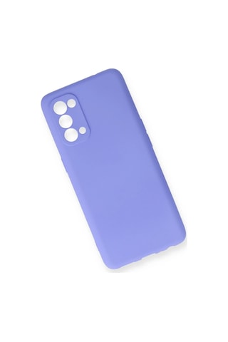 Newface - 11 - Oppo Reno 5 Pro Kılıf First Silikon - Ece-umay - - Lila LİLA