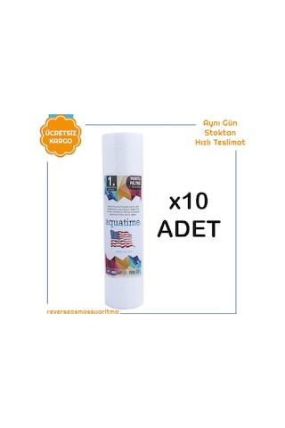 1 Veya 5 Mikron Sediment Spun Filtre (10 Adet) 460724954