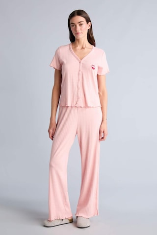 Defacto Regular Fıt Kısa Kollu 2li Takım H3781ax26smpn113 Pembe-pn113