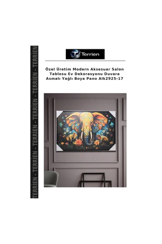 Özel Üretim Modern Aksesuar Salon Tablosu Ev Dekorasyonu Duvara Asmalı Yağlı Boya Pano Alk2925-17