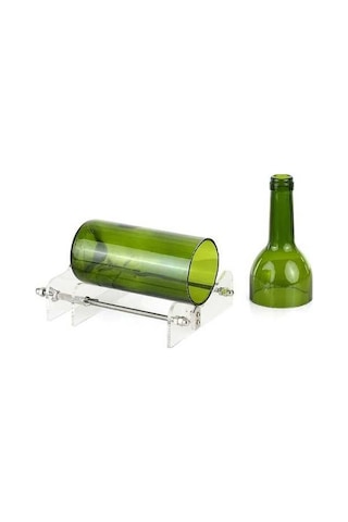 Pazly Zımpara Şişe Kesici Aleti, Mason Kavanoz Cam Kesme Dıy Çok Renkli Akrilik Hw Çok Renkli