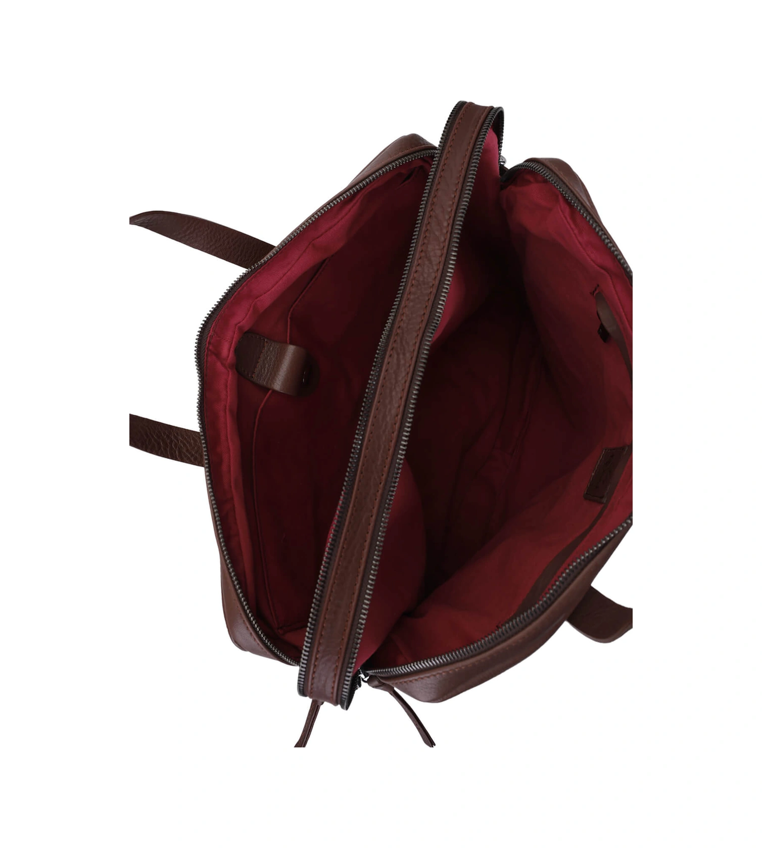 Bruno Shoes Bruno Rossi Bag Erkek Hakiki Deri Kahverengi Evrak Çantası 1048 R258 Erk Cnt Sk25-26 Caffe Kahverengi