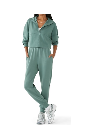 L Couture Şık Jogger Pantolon Yeşil