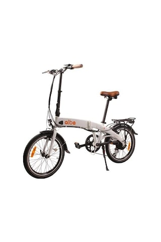 Alba Fold 2 Std Elektrikli Katlanır Bisiklet Led Gösterge, 7.8ah Batarya Beyaz E-bike Beyaz