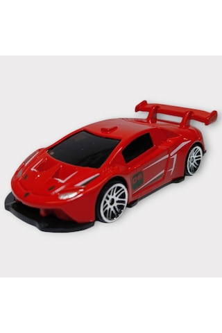 Metal Mini Arabalar 8 Cm - Kırmızı - 3
