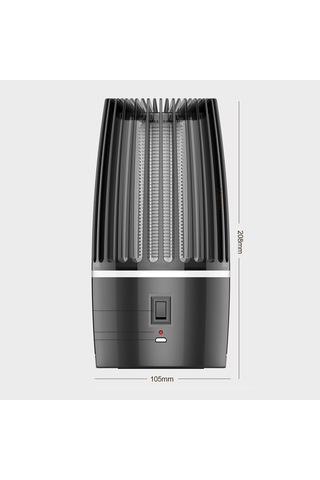 Usb Otomatik Elektrik Çarpması Sivrisinek Tuzağı Siyah