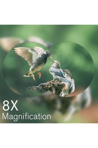 Suofeng Kompakt Katlanabilir 8x21 Mini Binokül, Hafif Ve Taşınabilir, Net Görüntü, Kuş İzleme, Seyahat, Konser İçin Yetişkin Ve Çocuklar İçin