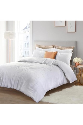 Mulberry Çift Kişilik Çizgili Saten Nevresim Takımı%100 Pamuk 200x220 - Yumuşak Dokulu Lüks Nevresim Takımı Beyaz Ab Siyah Kedi