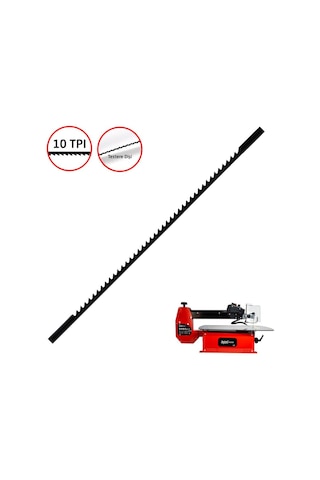 Rox 0363 Dekupaj Kıl Testere Ucu 133 Mm Z:10 10'lu Paket