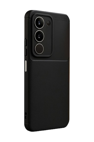 Adige Xiaomi Redmi 15 Kılıf Negro Karbon Desen Silikon