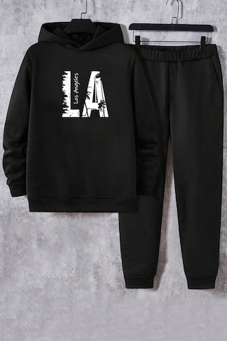 Antrasit Eşofman Takımı Siyah2