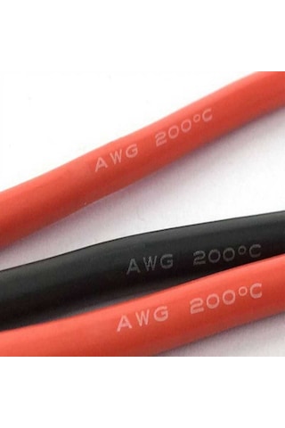 Silikon Kablo 10awg Kırmızı