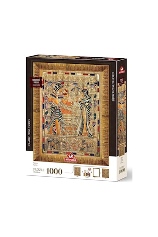 Art Puzzle Papirüs 1000 Parça Çerçeveli Puzzle 5691