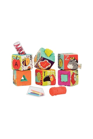 B Toys Alfabe Blok Seti 6 Ay+