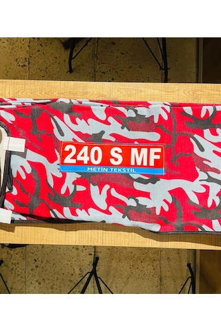 Massey Ferguson 240 Kırmızı Desenli Askeri Branda