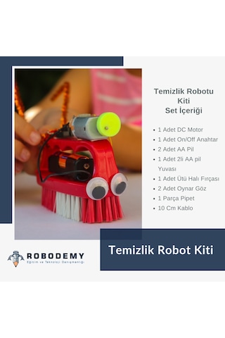 Robodemy Fırça Robot Kiti