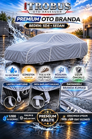 Ferrari 458 Spyder 4.5 V8 Spider 2011-2015 Uyumlu Premium Araba Brandası Oto Branda Sd4 Beden