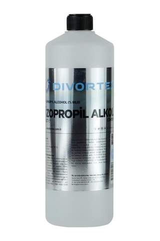 Divortex Ipa Izopropil Alkol C3H70H % 99.9 Saflık 1 Lt.